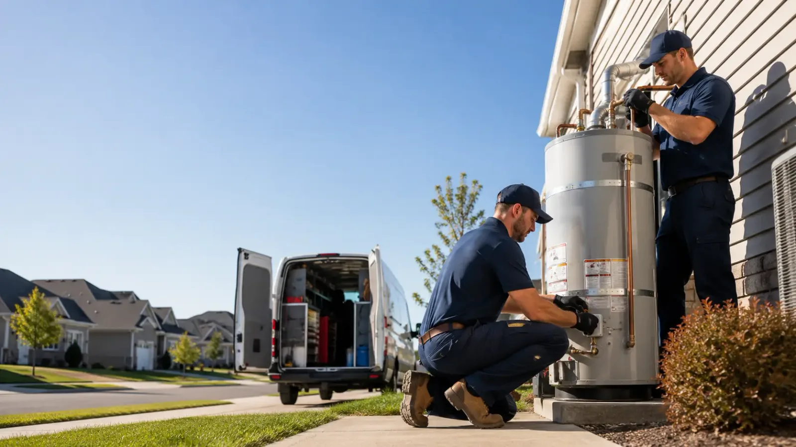 Water Heater Installation in Sterling City, TX
